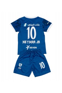 Al-Hilal Neymar Jr #10 Babyklær Hjemme Fotballdrakt til barn 2024-25 Korte ermer (+ Korte bukser)